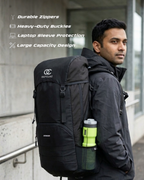 ARMOR-50 50L Trekking Backpack with Laptop Sleeve | Heavy-Duty Travel Bag