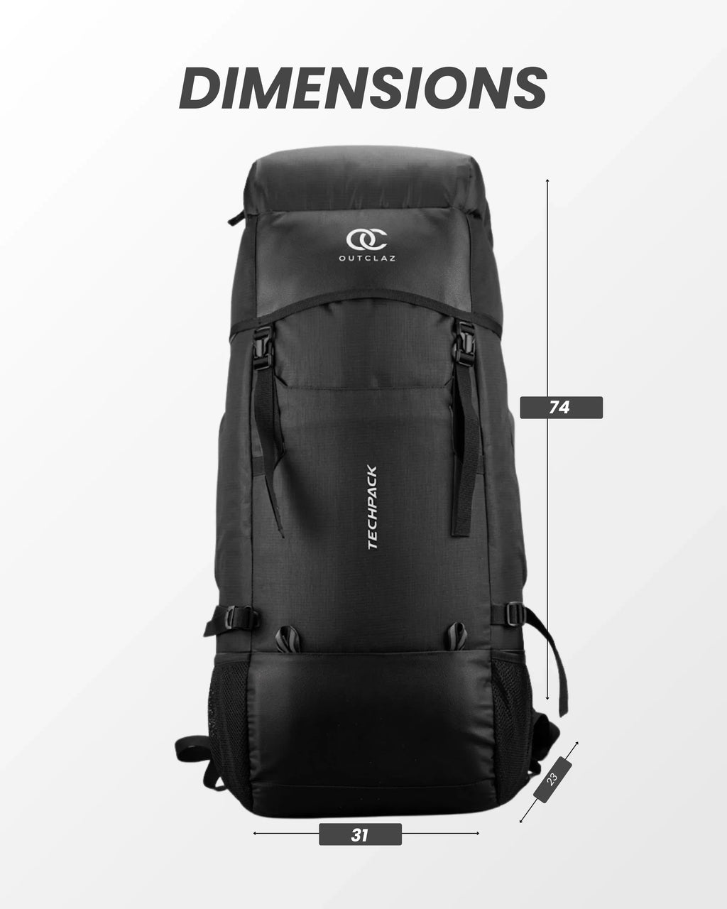 TECHPACK-50 Trekking Backpack