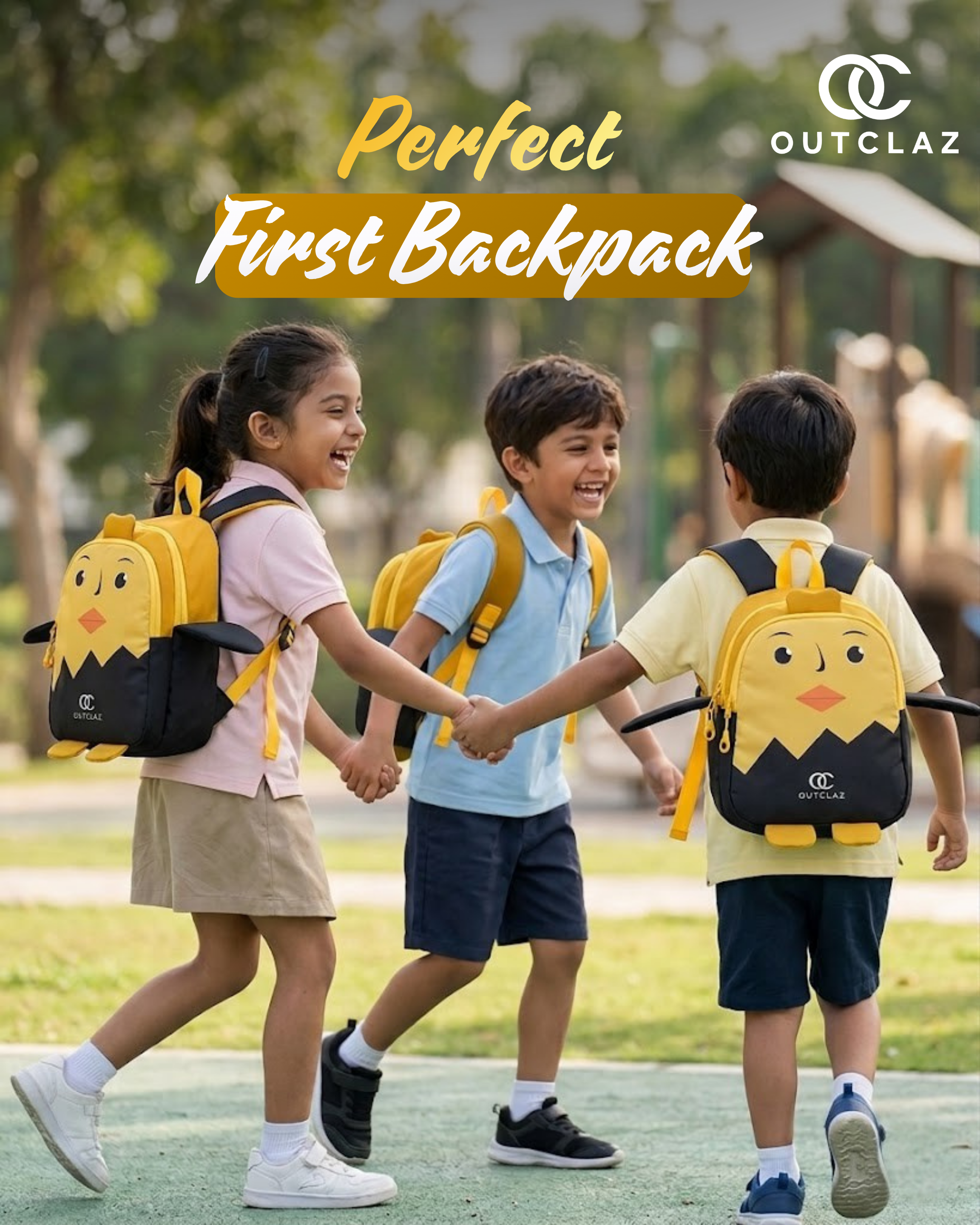 Kids Cartoon Backpack – Lightweight School Bag for Boys & Girls