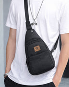 Jess-4 Sling Bag for Men & Women | Water-Resistant Lightweight Crossbody Bag with 3 Compartments