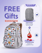 Bloom Kids School Backpack – 28L | Lightweight & Spacious