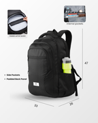 CURATE-40 Laptop Backpack | Stylish Travel & Office Bag for Men