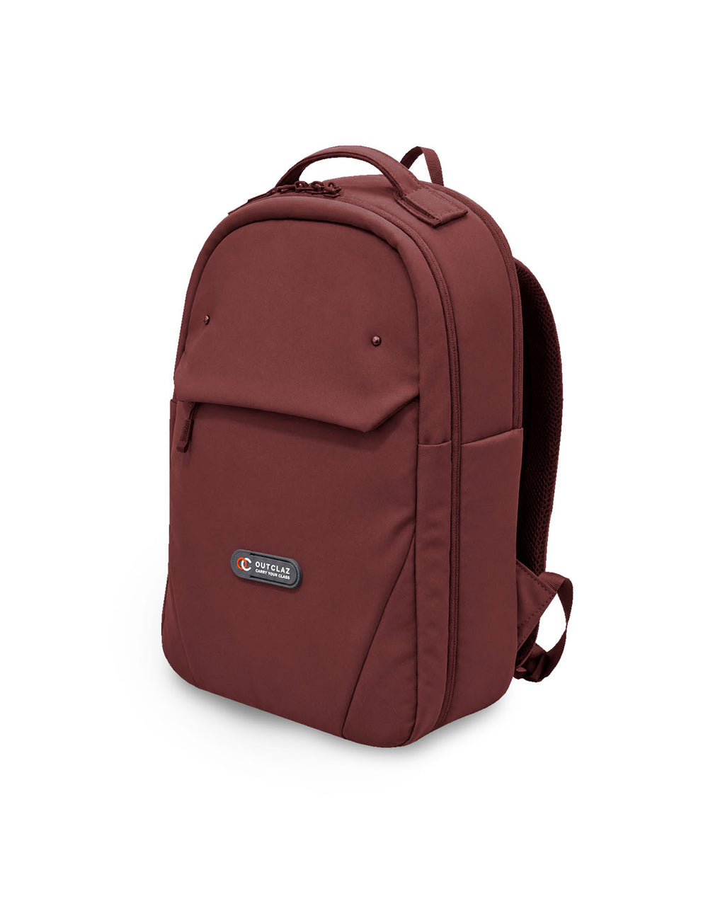 OUTCLAZ LEXIS 25L Rust laptop backpack with padded laptop sleeve