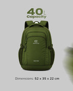 OUTCLAZ Vector 40L Laptop Backpack