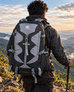 OUTCLAZ IGNITE 50L Trekking Backpack – Hiking & Travel Bag with Rain Cover