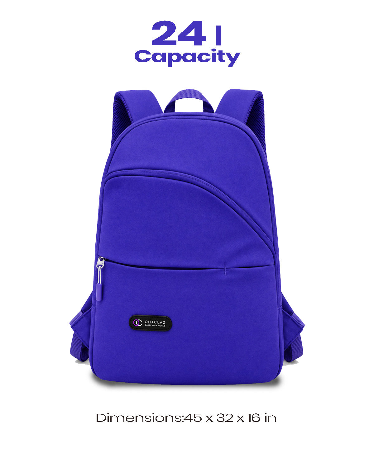OUTCLAZ LOOPER 24L Laptop Backpack – Water-Resistant Office & Everyday Bag
