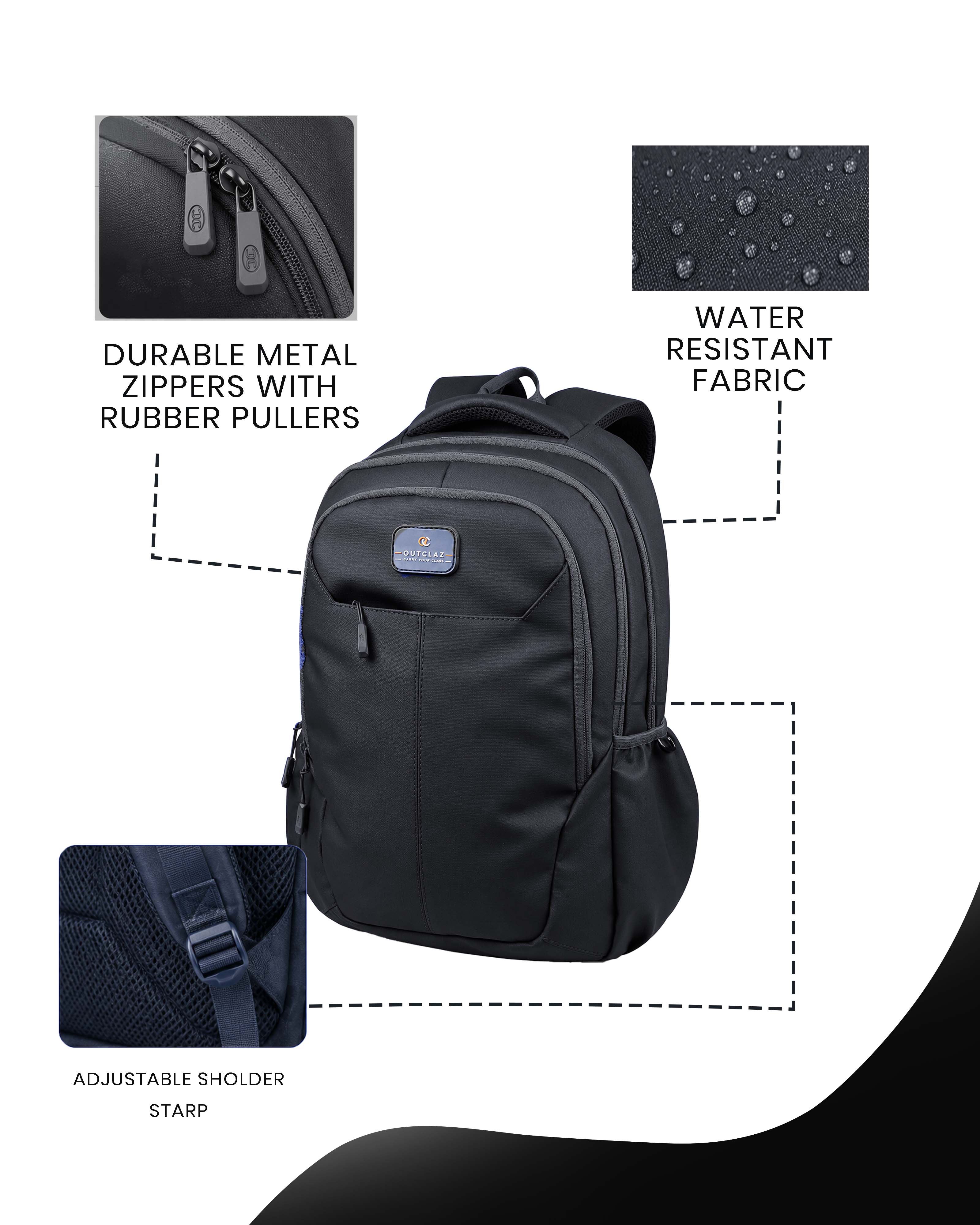 OUTCLAZ CRIBE Laptop Backpack – 38L