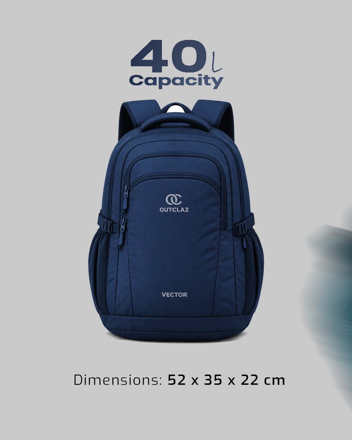 OUTCLAZ Vector 40L Laptop Backpack