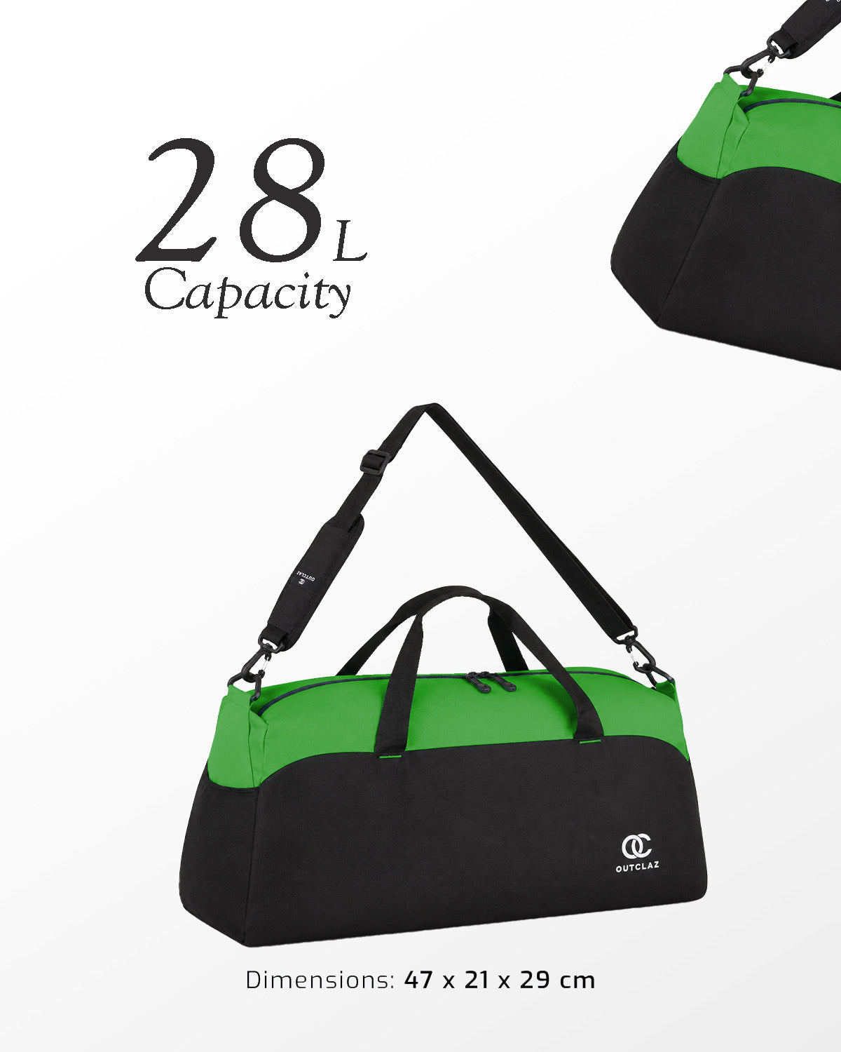 OUTCLAZ LUNA 28L Travel Duffle Bag – Gym & Weekend Bag