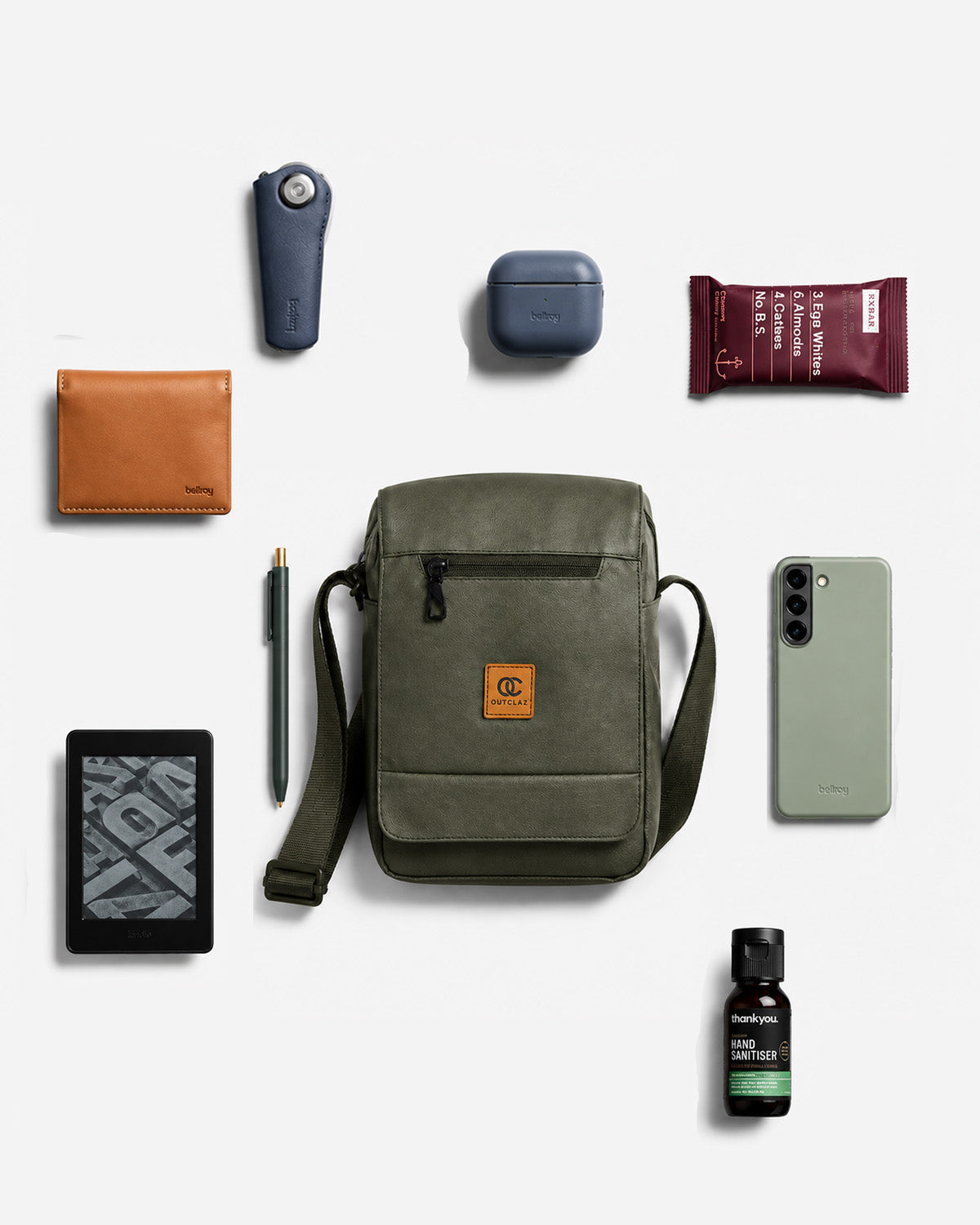 JOSH Sling Bag – Waterproof Crossbody Bag with YKK Zipper | OUTCLAZ