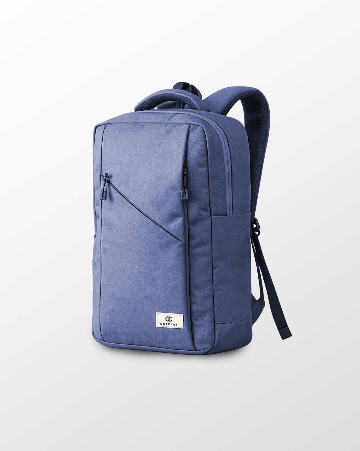 OUTCLAZ Atlas 17L N Blue laptop backpack with padded laptop sleeve