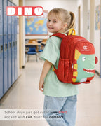 Dino Kids Backpack – Cute Cartoon School Bag (20L)